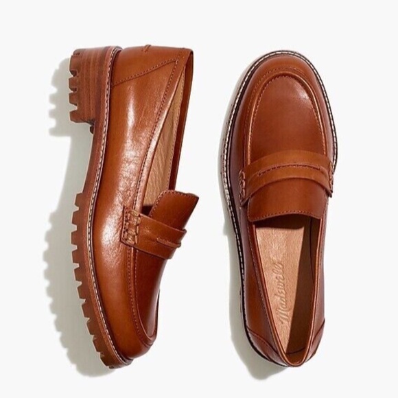 Madewell Shoes - New MADEWELL Size 7 The Corinne Lugsole Loafer in Dried Maple $158 NA822